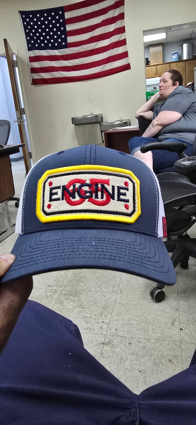 Customer photo review of LAYOVER DESIGN with custom back of hat
