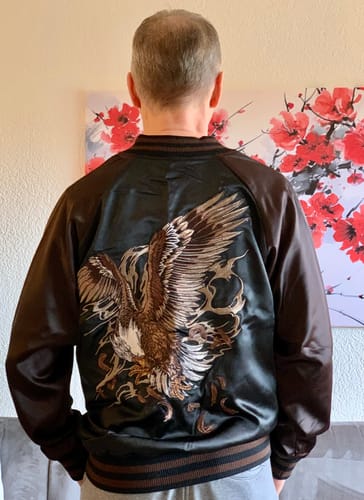 Customer photo review of Guardian Eagle Sukajan Jacket