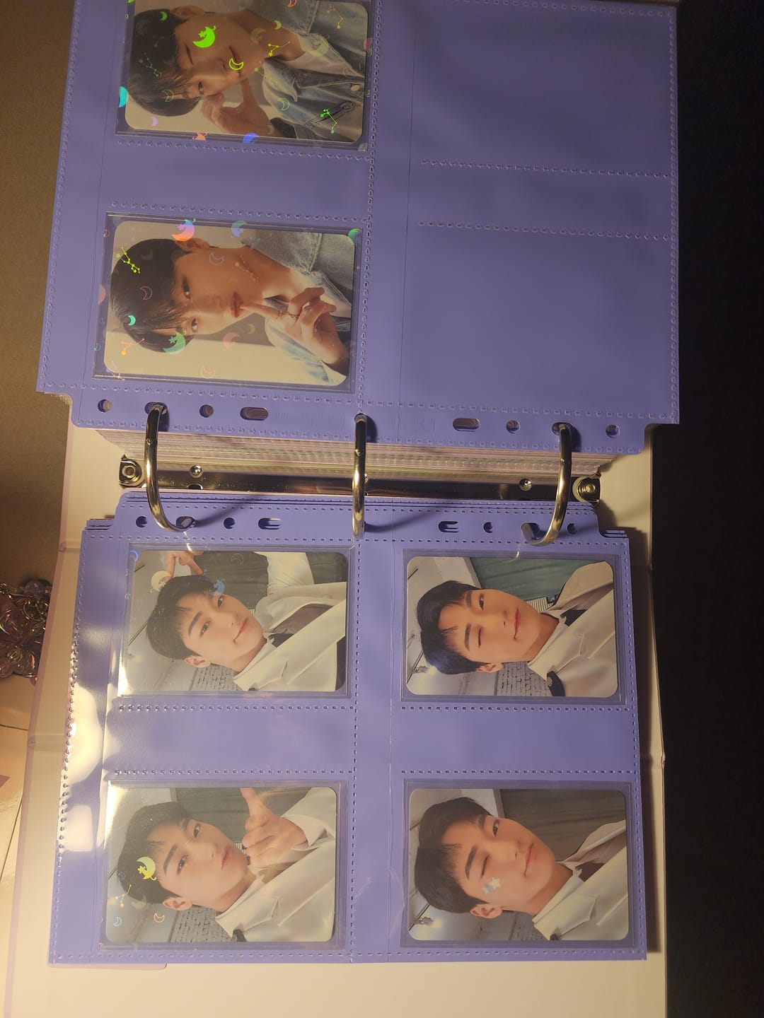 Customer photo review of Coloured Custom A5 4-Pocket Pages - Double Sleeve