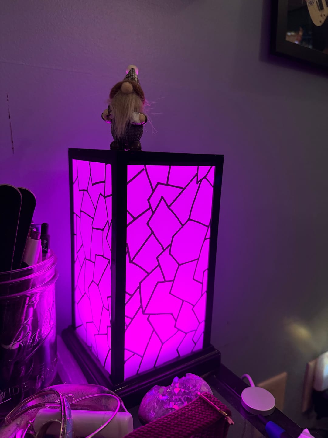 Customer photo review of Classic Design Friendship Lamps USA