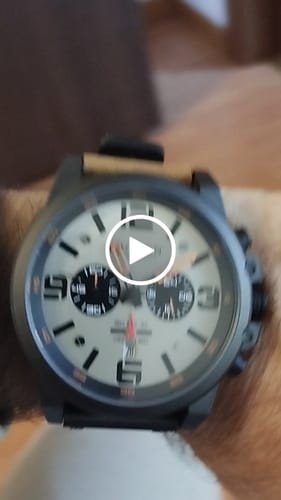 Customer video review of Curren Sofia® orologio uomo pelle