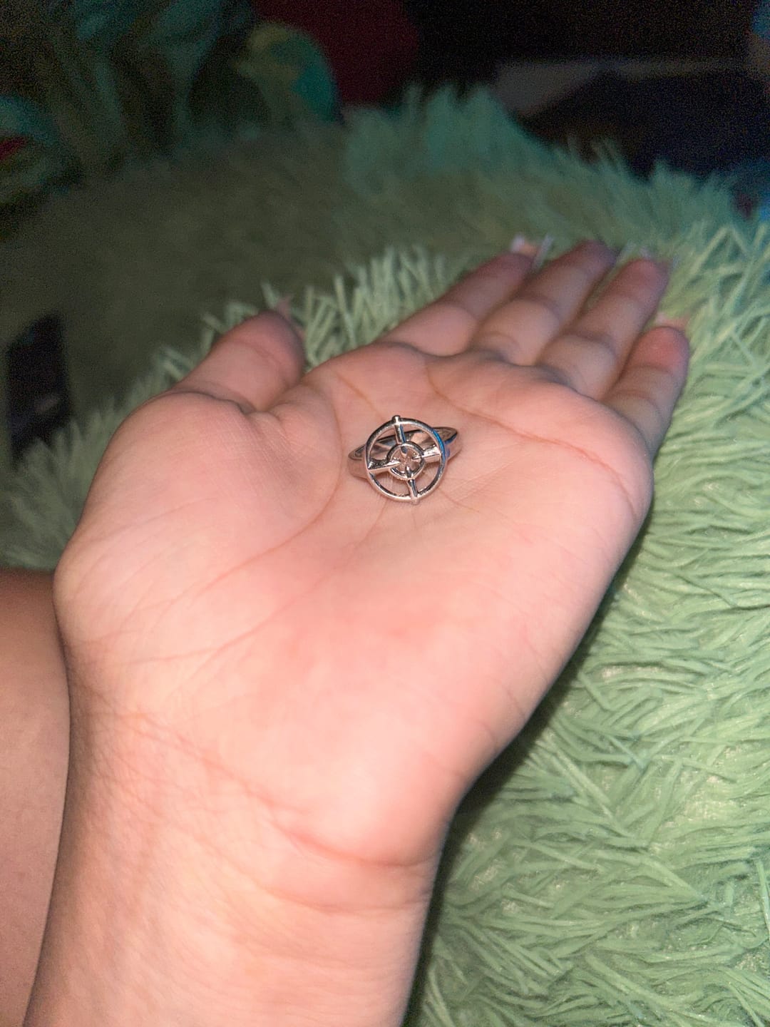 Customer photo review of CROSSHAIR RING