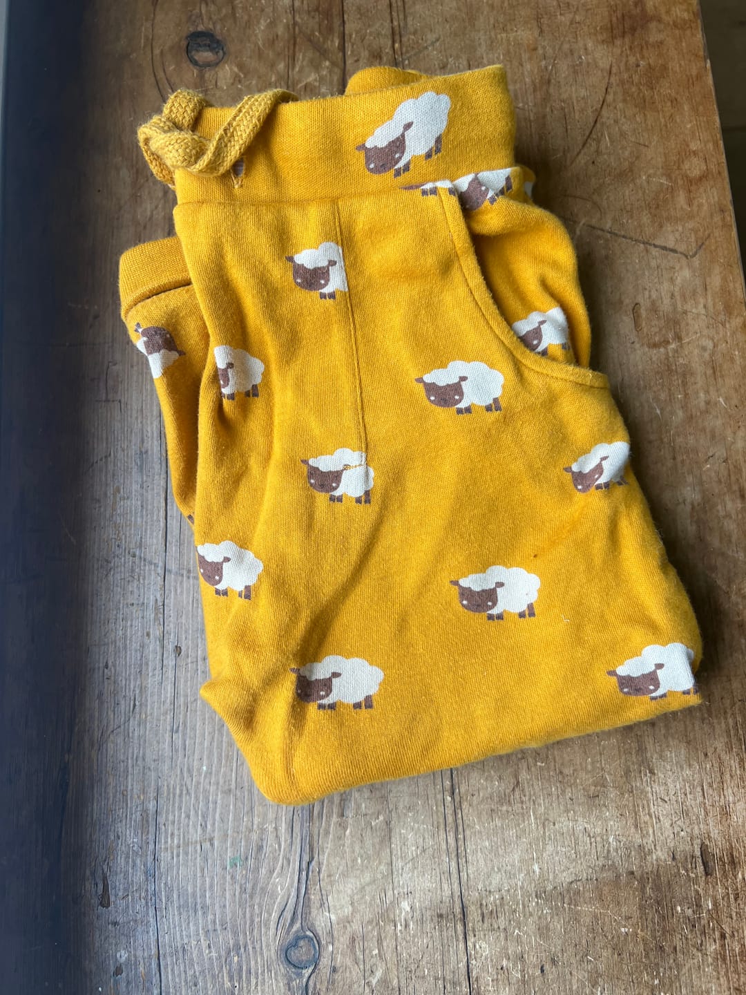 Customer photo review of Counting Sheep Organic Comfy Joggers