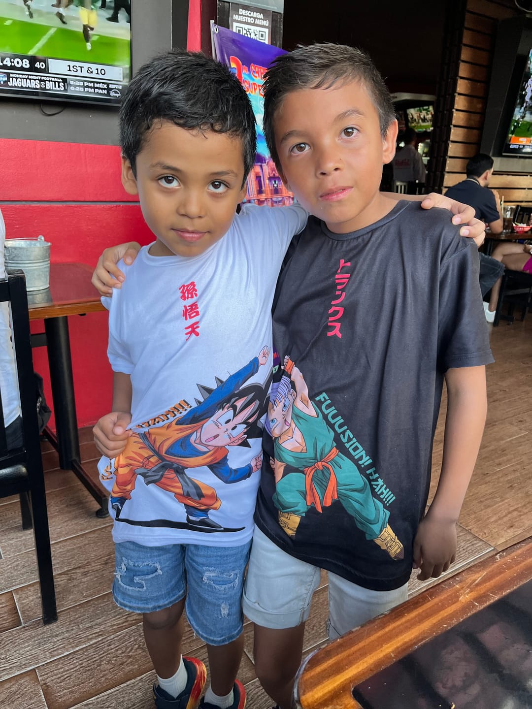 Customer photo review of Playera Pijama Dragon Ball Z Fusión Trunks