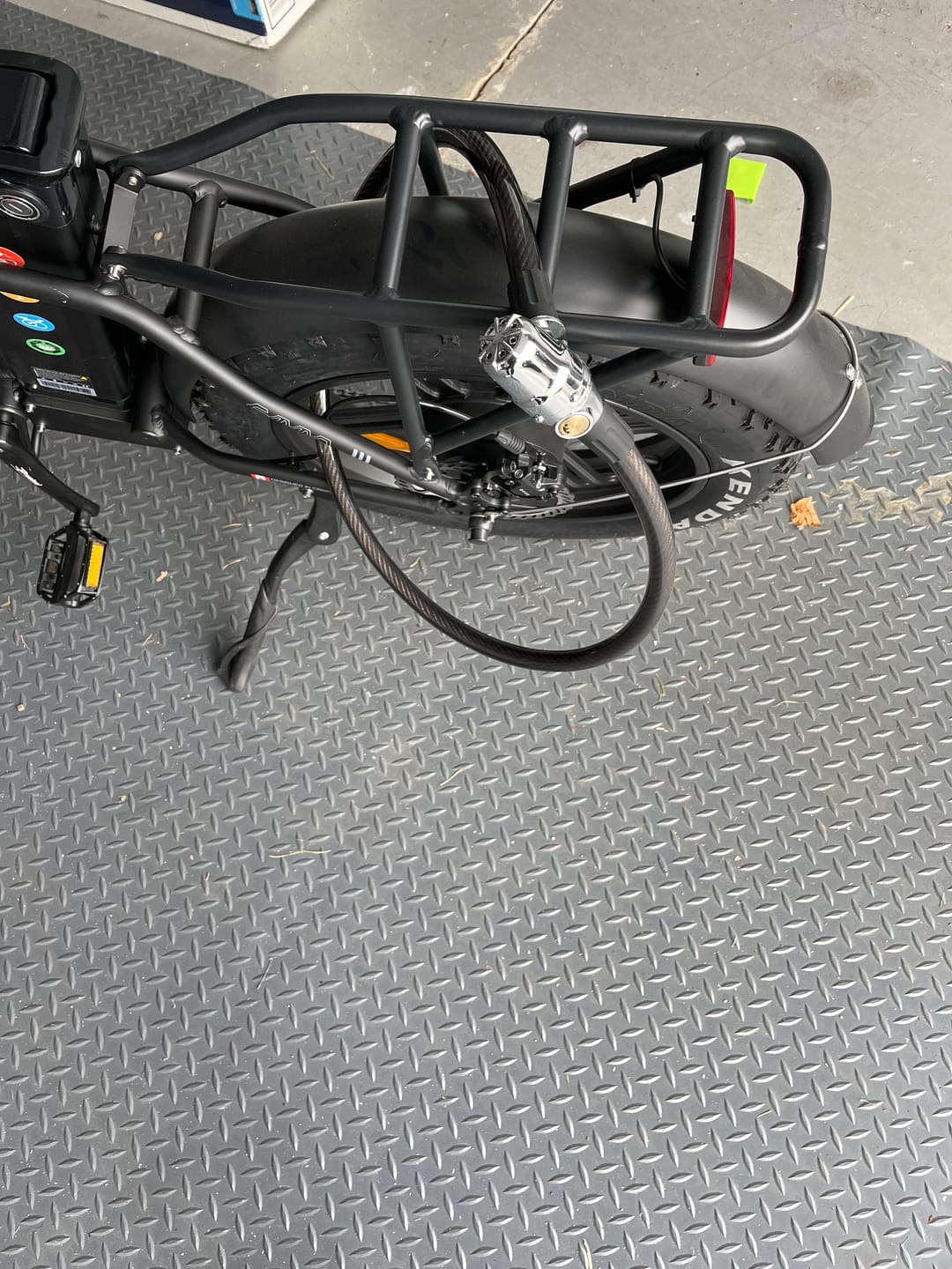 Customer photo review of Alarm Cable Lock