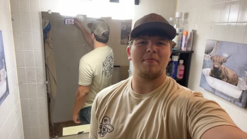 Customer photo review of RODEO TEE