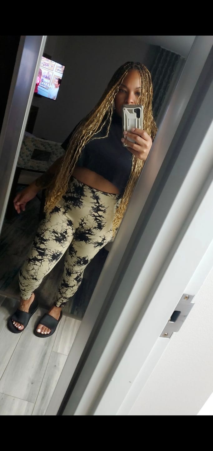 Customer photo review of #27 Honey Blonde Deep Wave Bulk Hair Extensions for Braiding