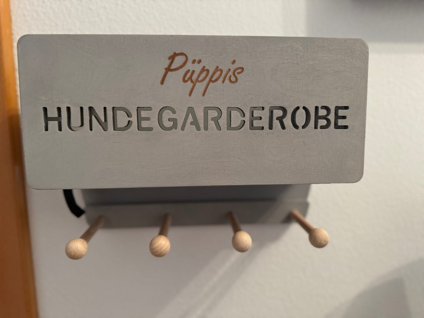 Customer photo review of PERSONALISIERUNG: Hundegarderobe Classic