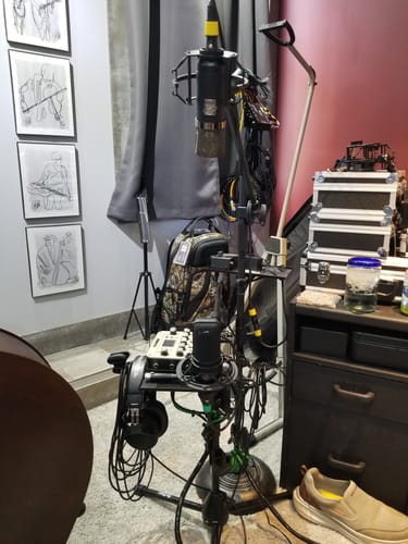 Customer photo review of Mini K87 Condenser Microphone