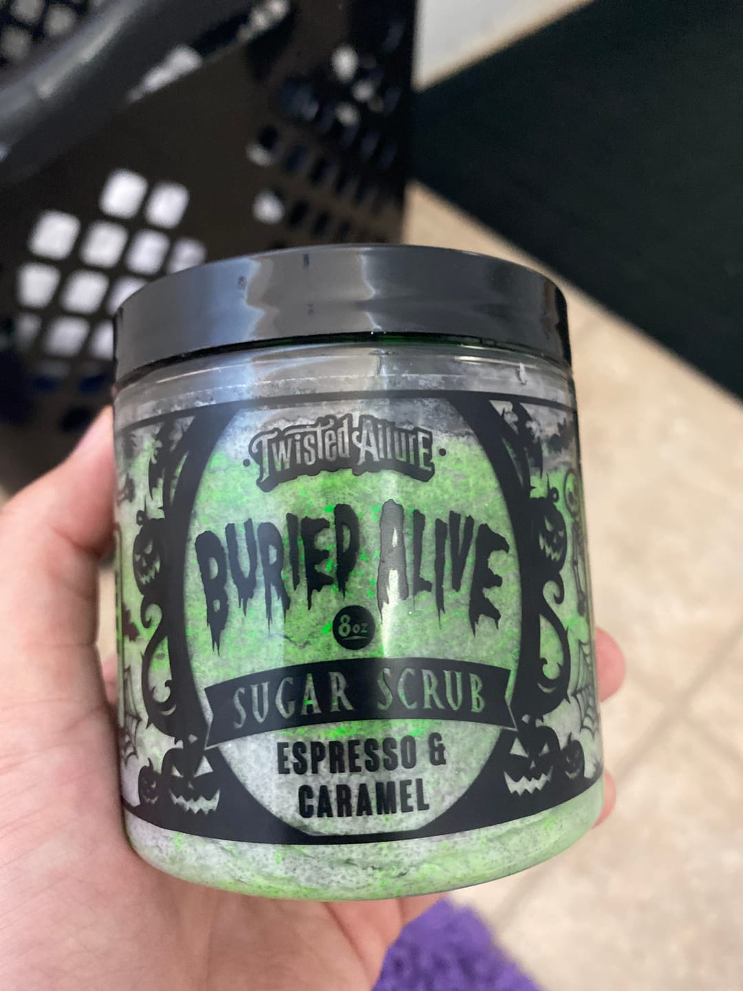 Customer photo review of Buried Alive Sugar Scrub