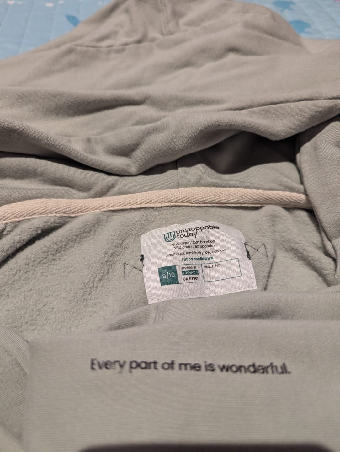 Customer photo review of 4 Season Hoodie