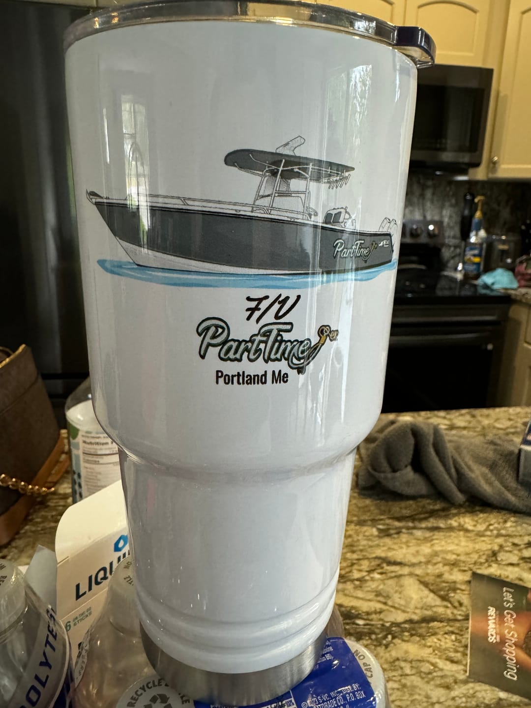 Customer photo review of Custom 30 oz XL Insulated Tumbler