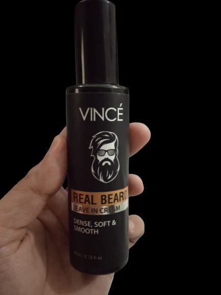 Customer photo review of Real Beard Leave In Cream