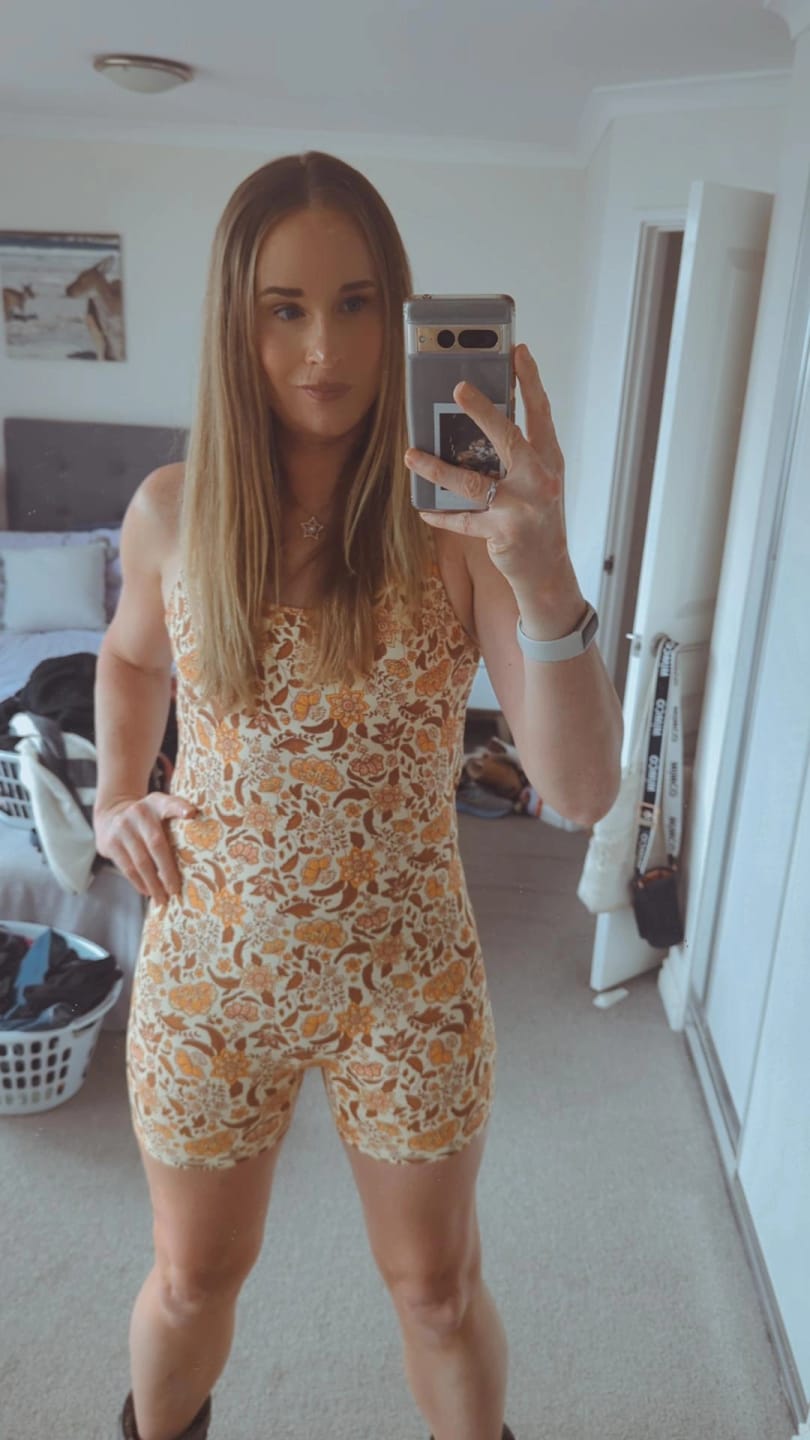 Customer photo review of Tuscany Paros Onesie