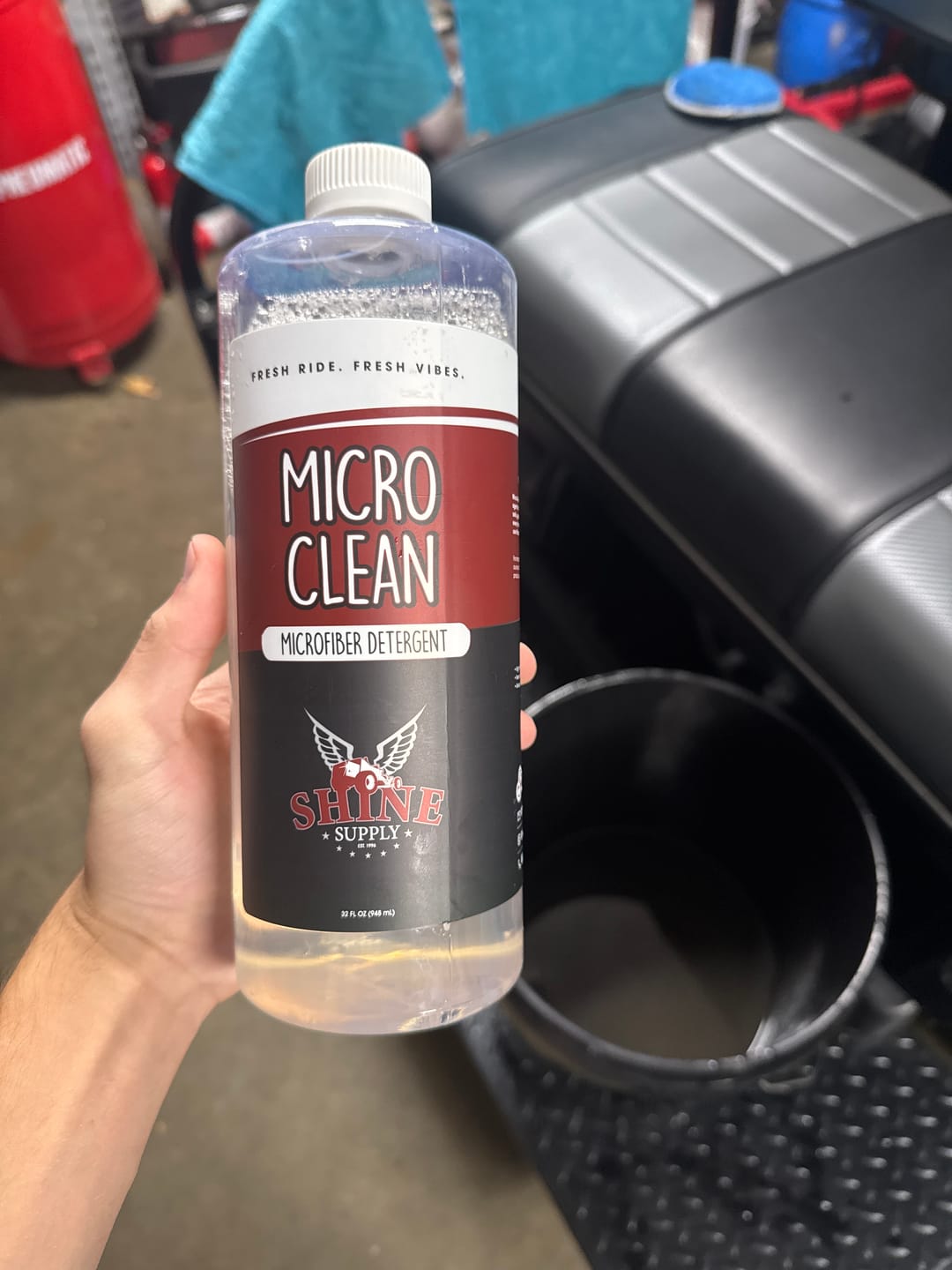 Customer photo review of Micro-Clean - 32oz.