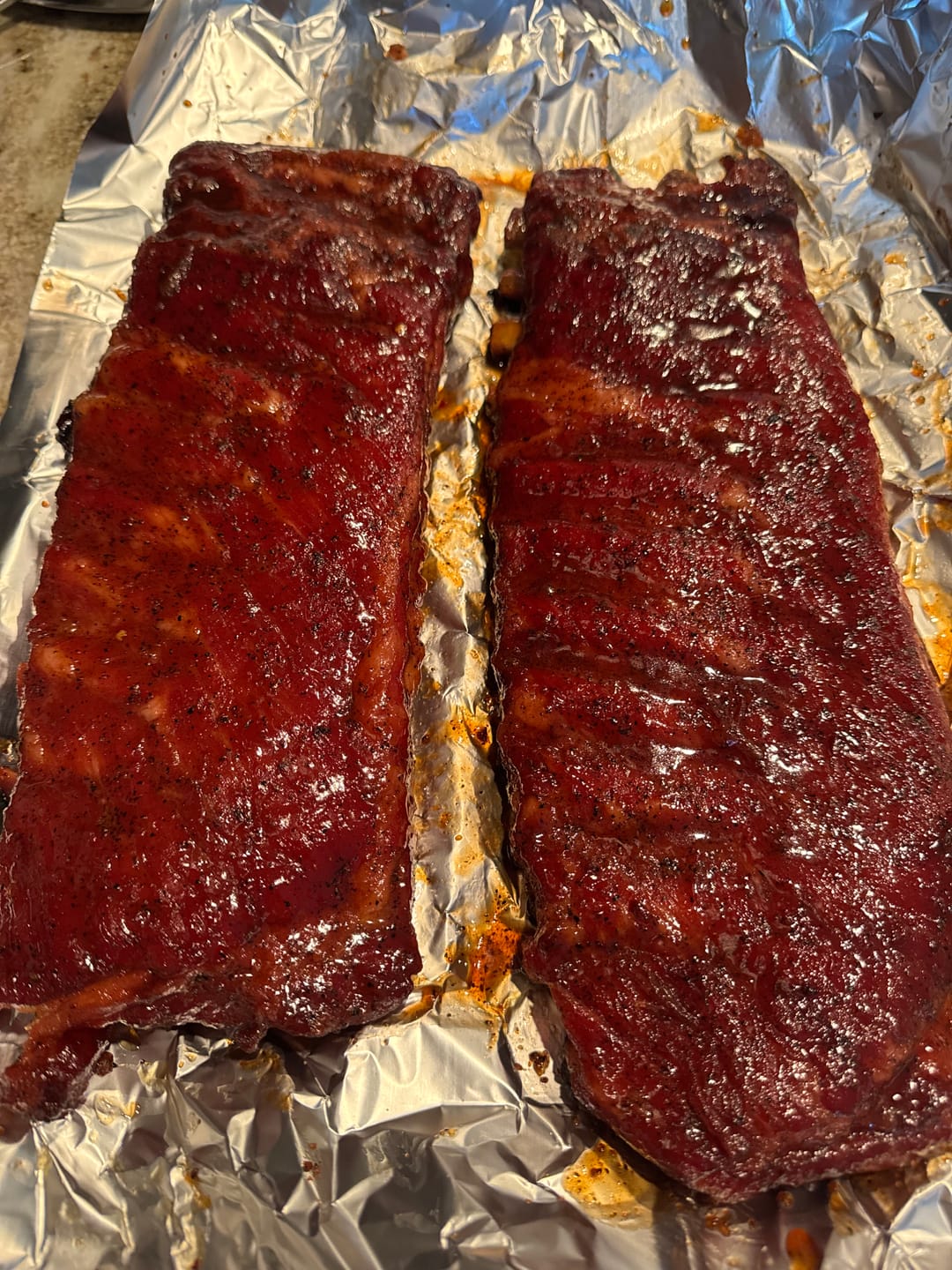 Customer photo review of Brown Sugar Honey Habanero BBQ Glaze