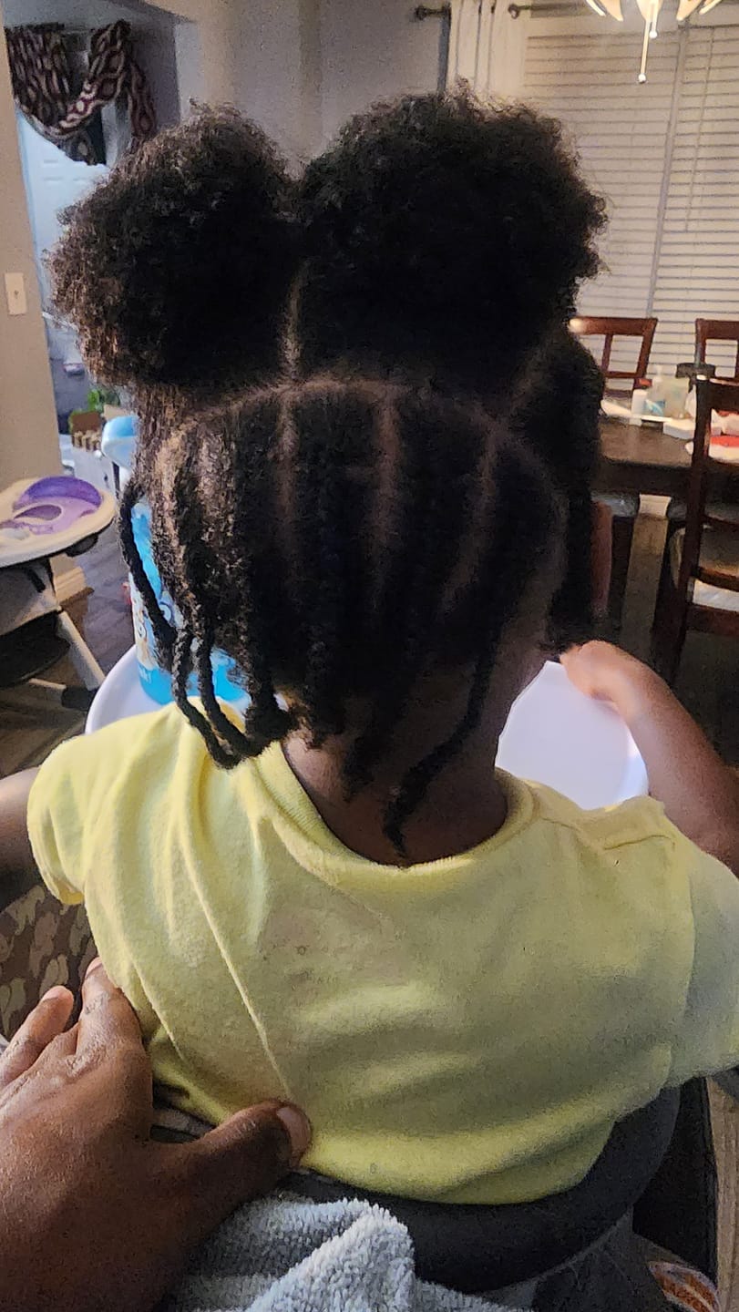 Customer photo review of Hydrating Multi-Use Styling Foam