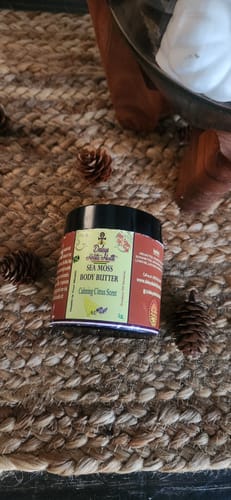 Customer photo review of Sea Moss Body Butter Calming Citrus Scent