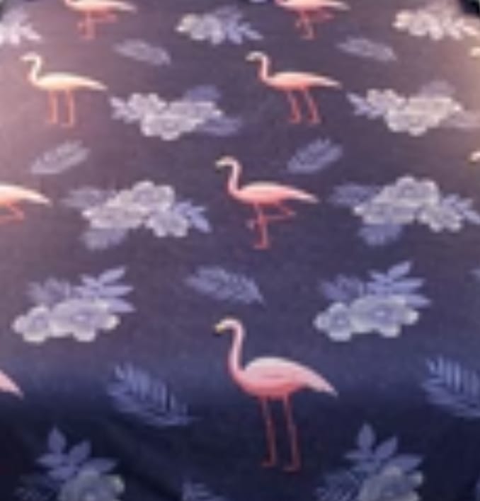 Customer photo review of Cubrecama Quilt de 2 Plazas Estampados Flamenco