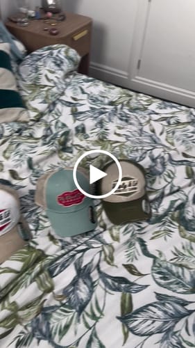 Customer video review of Lightning Bolt Cap