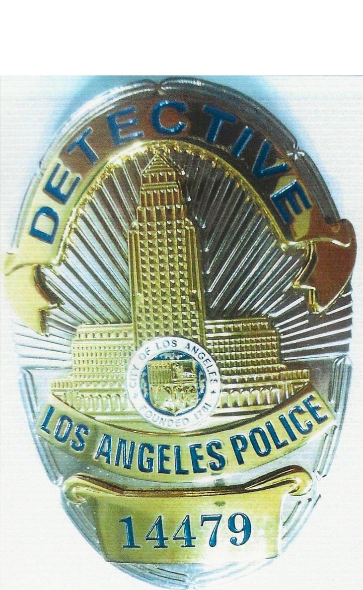 Customer photo review of LAPD Police Officer Los Angeles Police Badge Replica Movie Prop