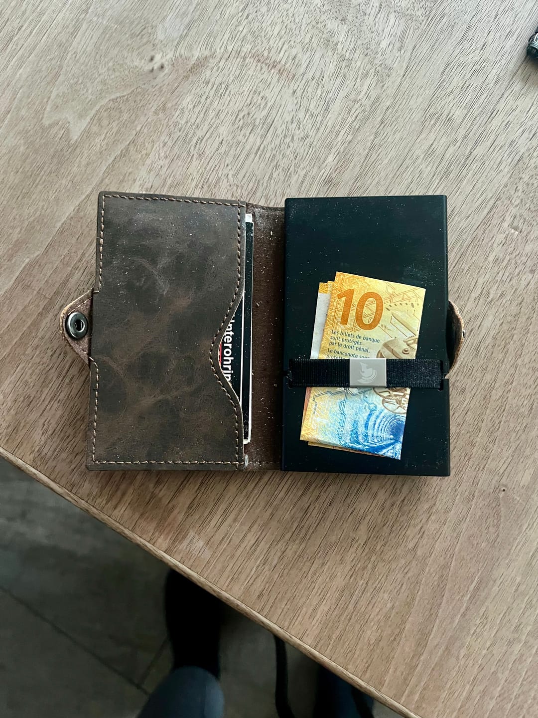 Customer photo review of Slim Wallet