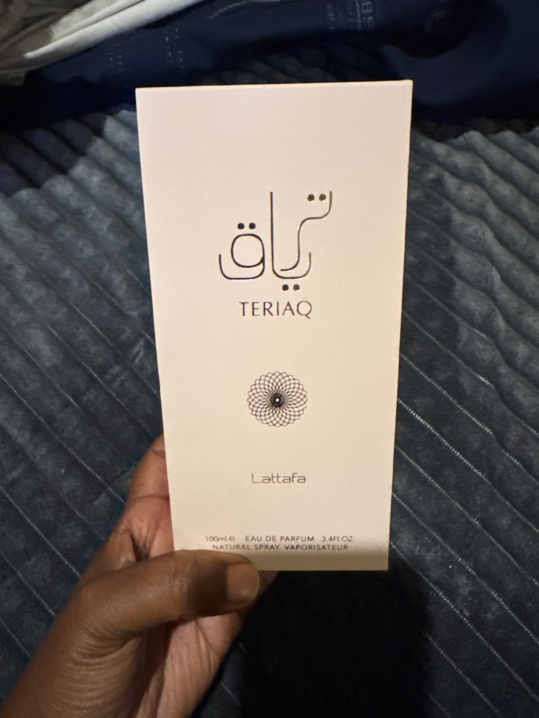 Customer photo review of Teriaq Lattafa Perfumes 100ml