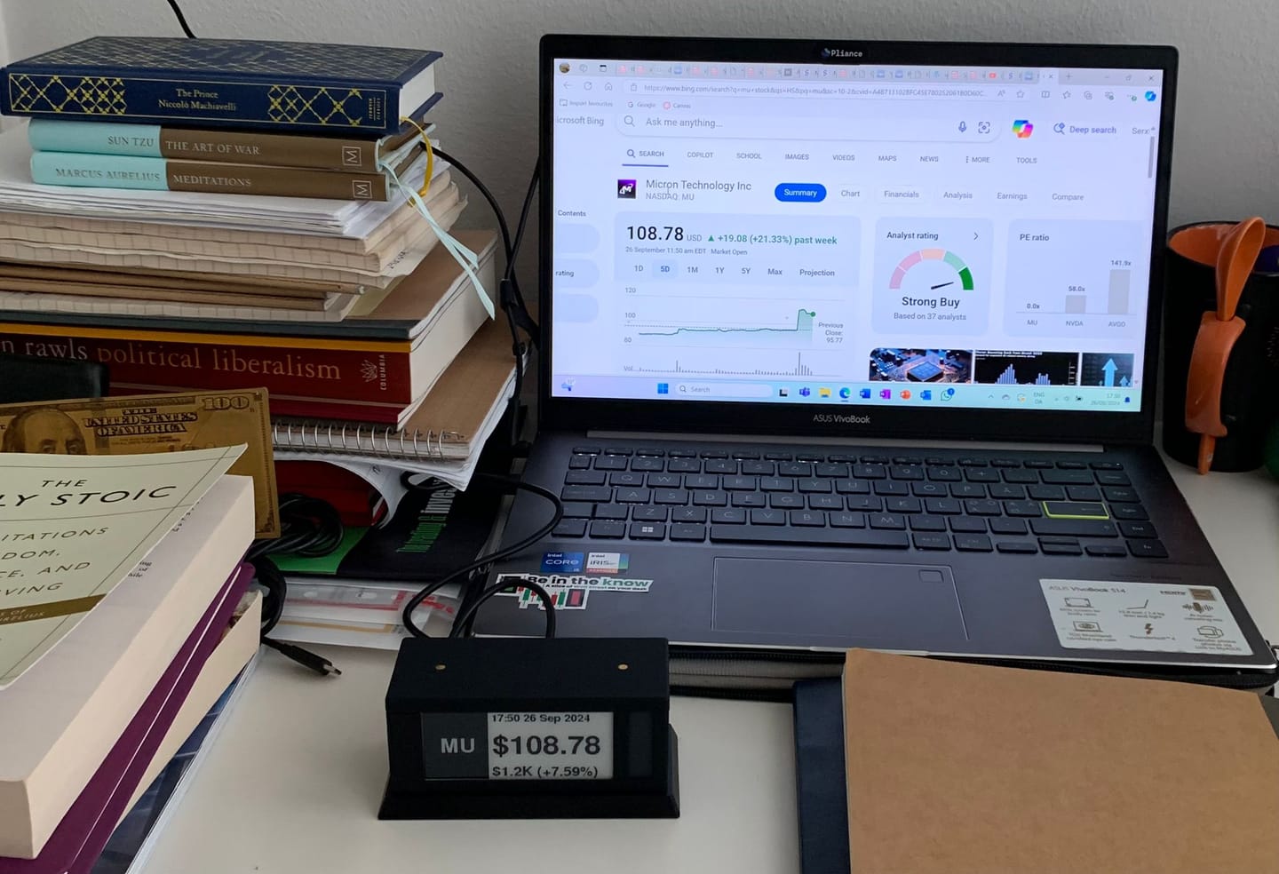 Customer photo review of TickrMeter