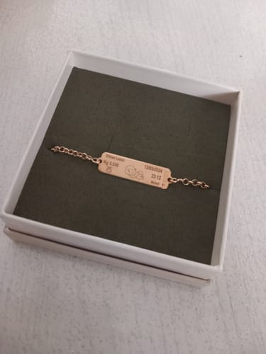 Customer photo review of Bracciale Nascita