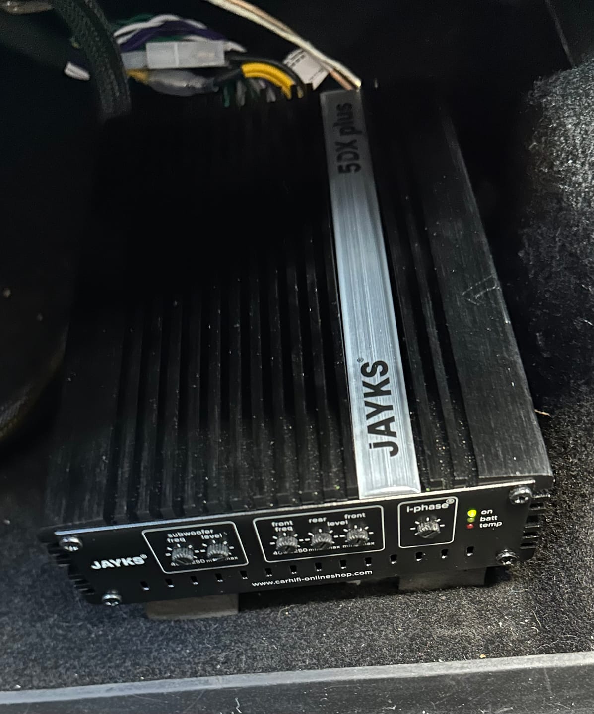 Customer photo review of 5DX plus | Auto-Verstärker mit Plug & Play