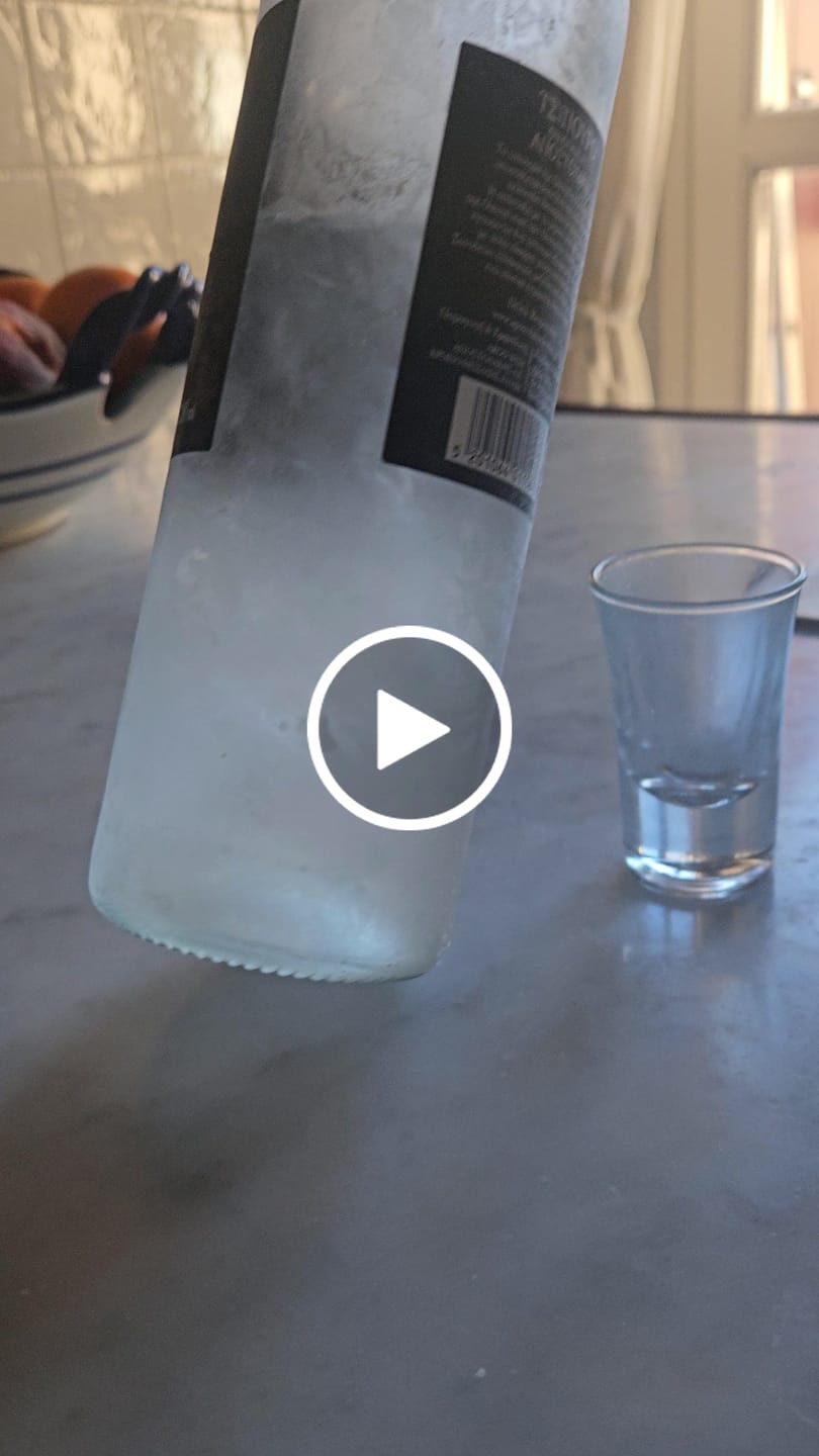 Customer video review of Tsipouro without anise Apostolaki - 700ml
