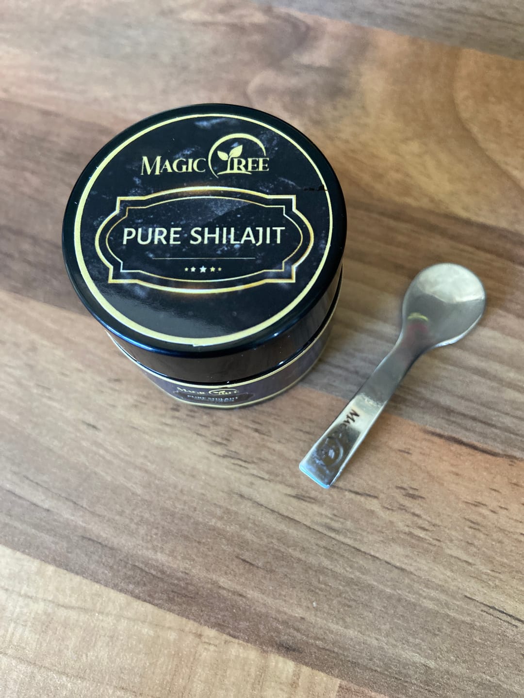 Customer photo review of Pure Organic Shilajit