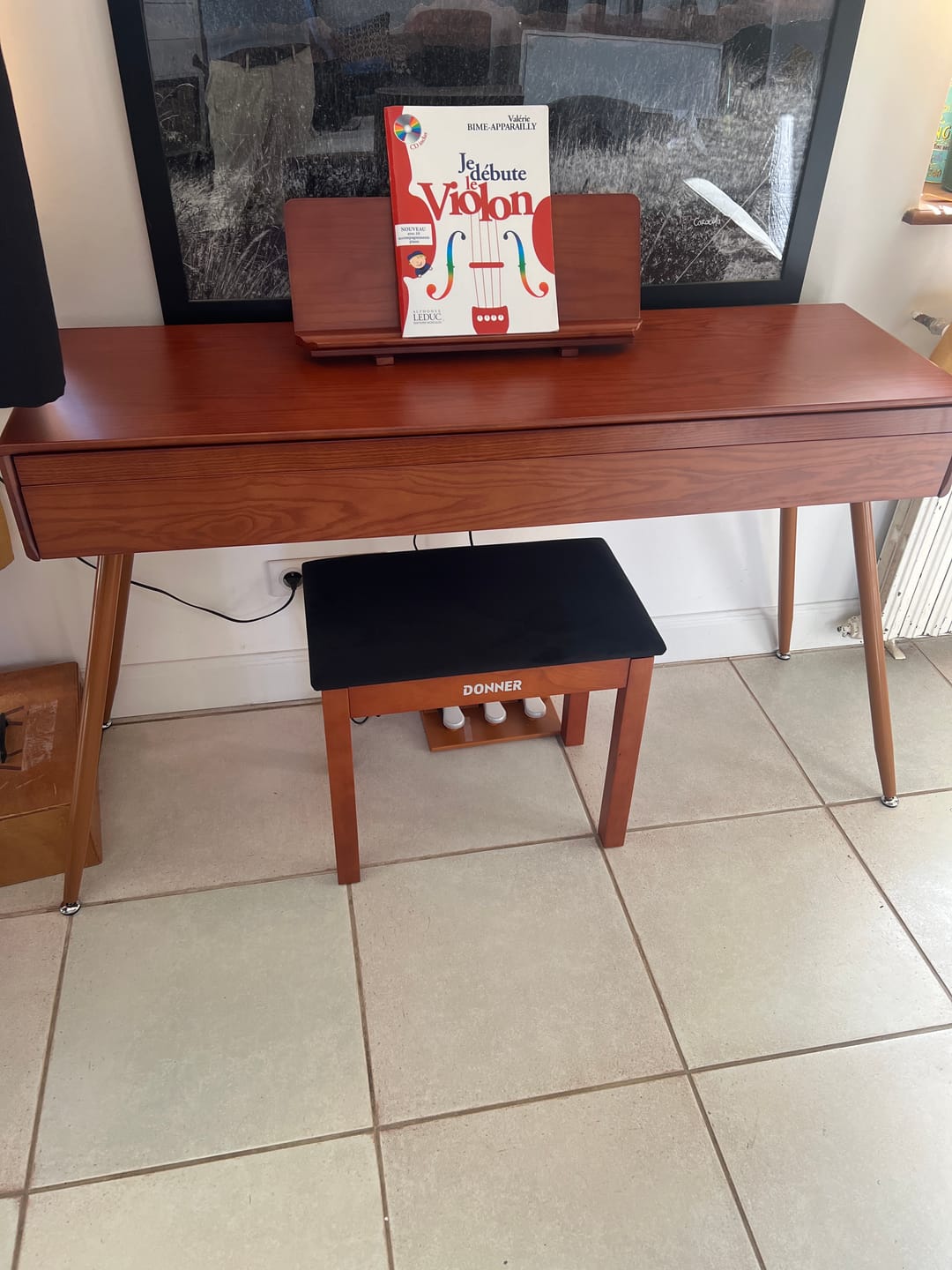 Customer photo review of Donner DDP-80 Pro Piano numérique Rétro esthétique