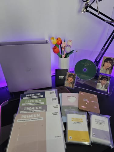 Customer photo review of CUSTOM A5 POCKET PAGES