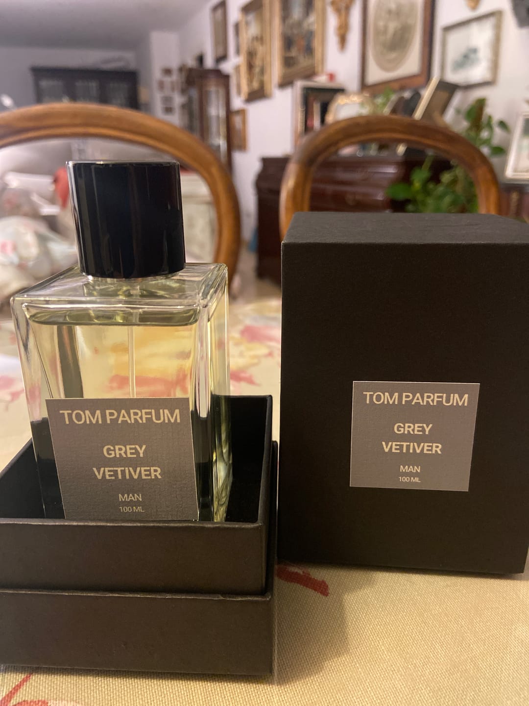 Customer photo review of GREY VETIVER
