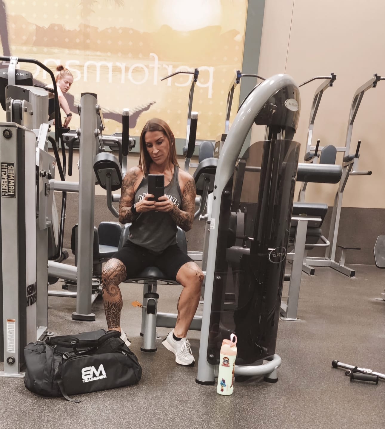 Customer photo review of Elite Hybrid Gym Bag
