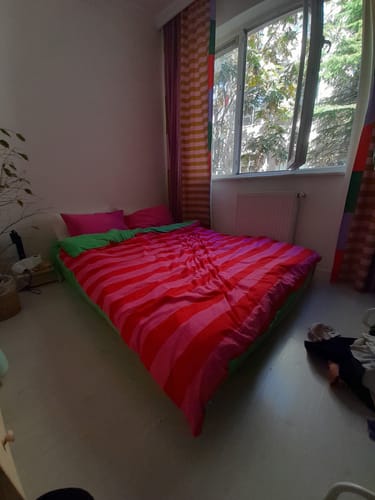 Customer photo review of Cozy Home Popping Colors Çift Kişilik Lastikli Çarşaflı Nevresim Takımı Cherie Yeşil