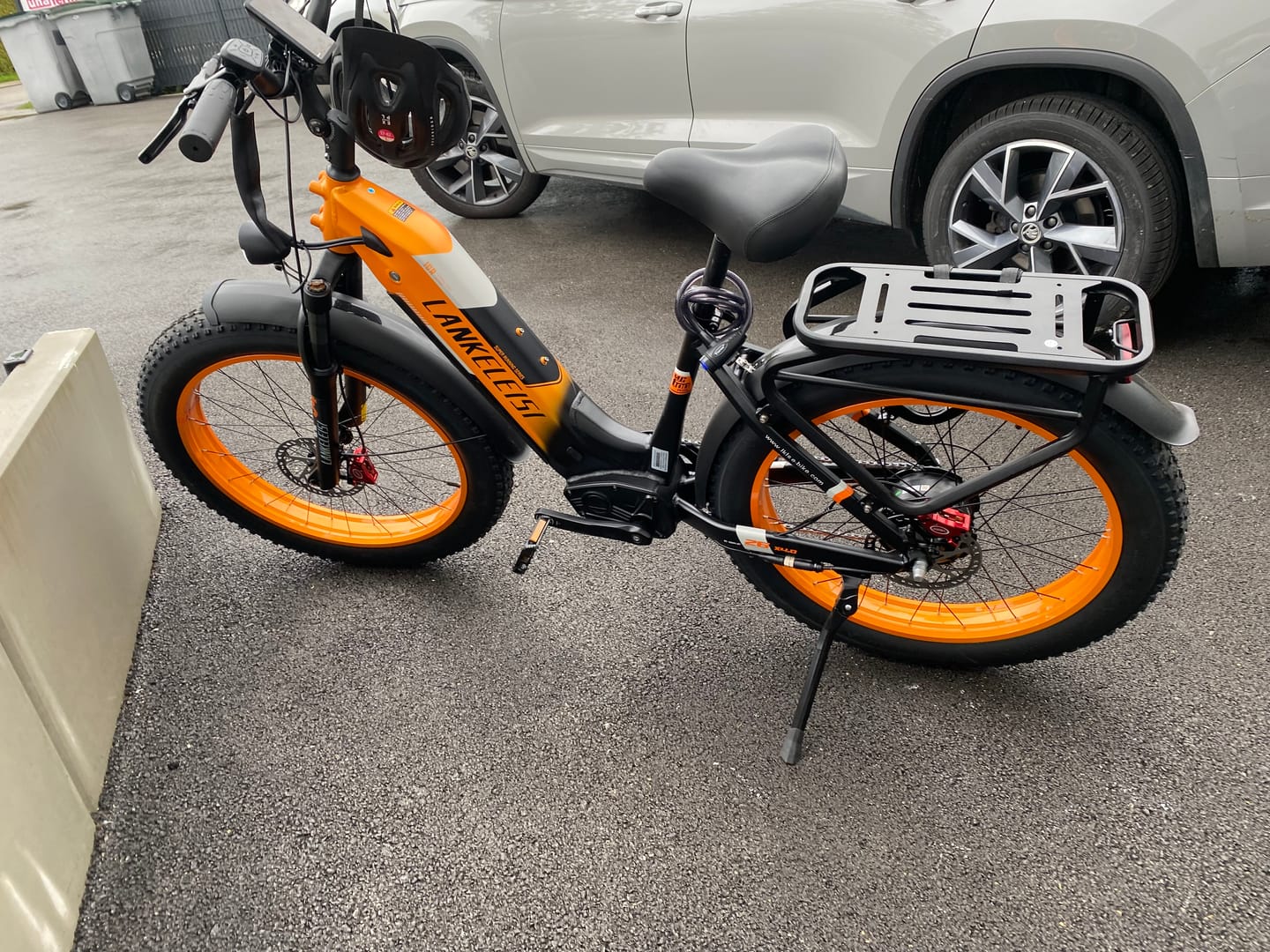 Customer photo review of Bike Accessories Combo