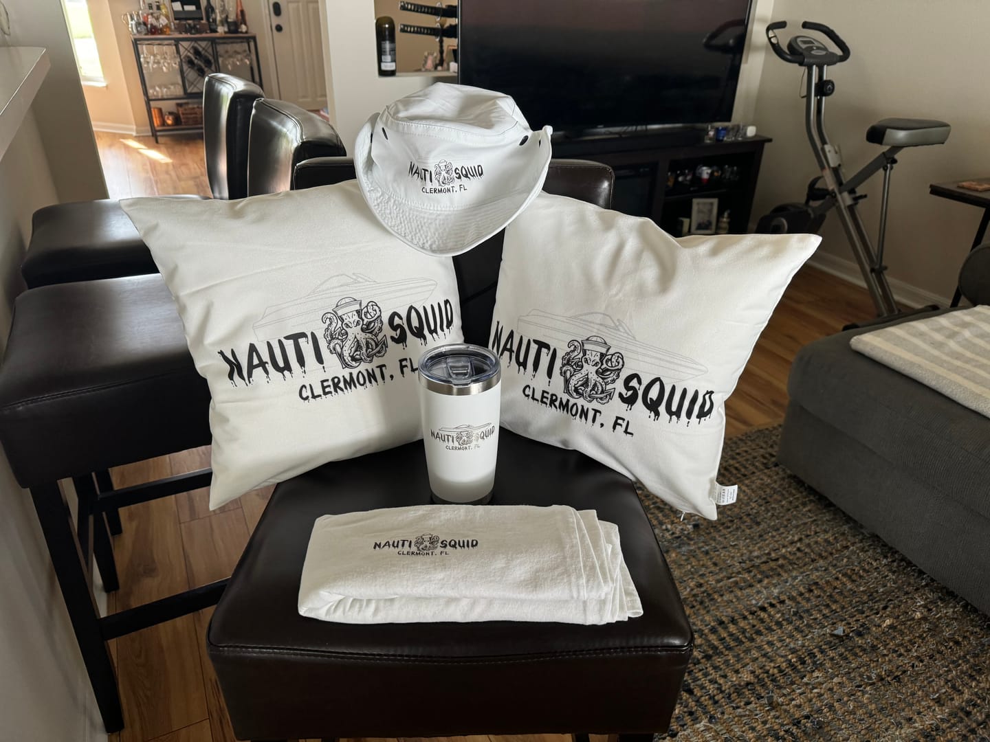 Customer photo review of Custom Bucket Hats (Boonie Style)