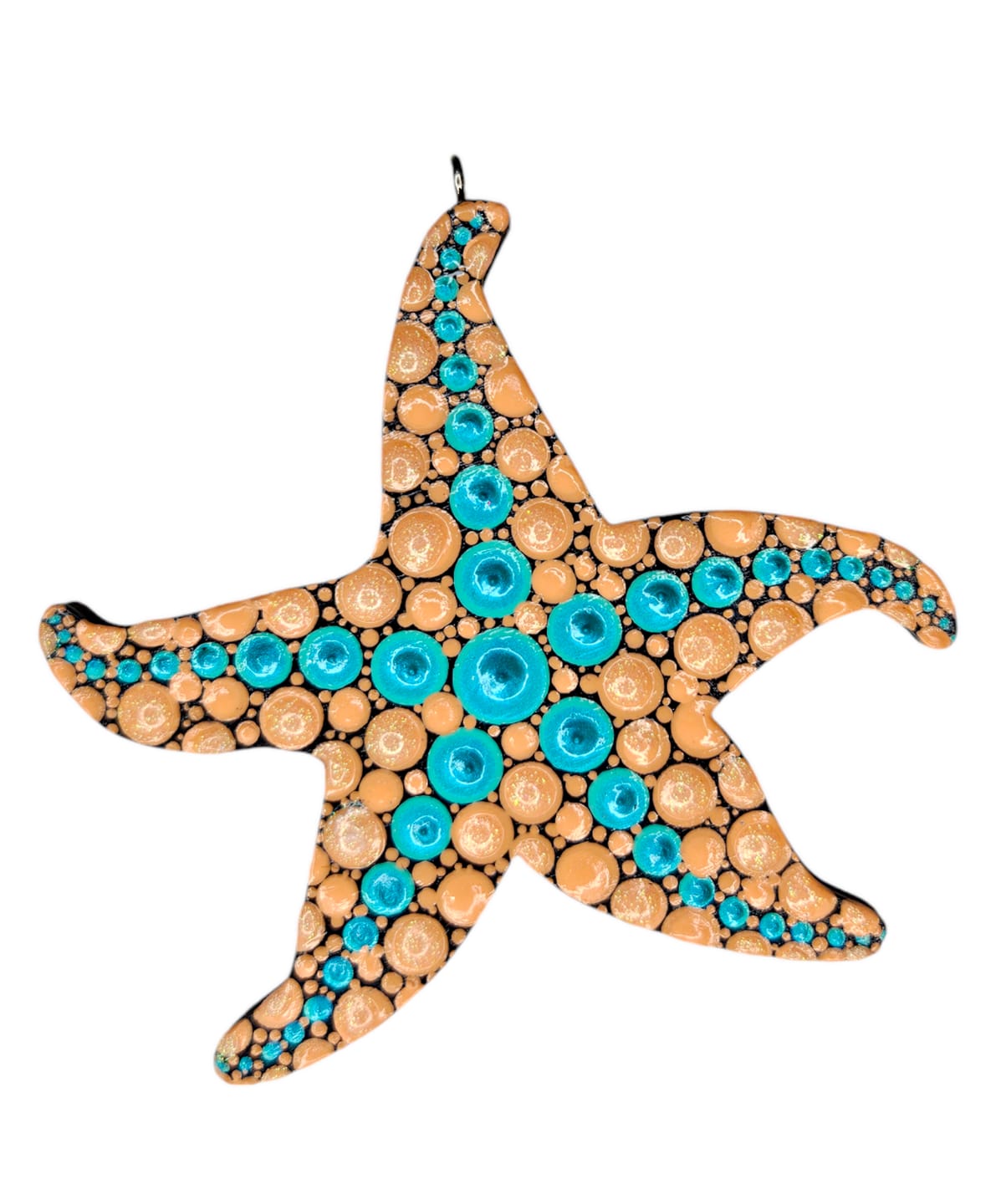Customer photo review of Unfinished Wood Starfish Sea Star Shape - Craft - up to 36" DIY