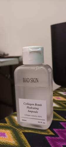 Customer photo review of Bad Skin™ Korean Collagen Bomb Hydrating Ampoule