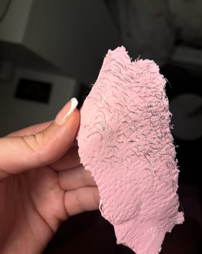 Customer photo review of Plumeria Hard Wax 1kg