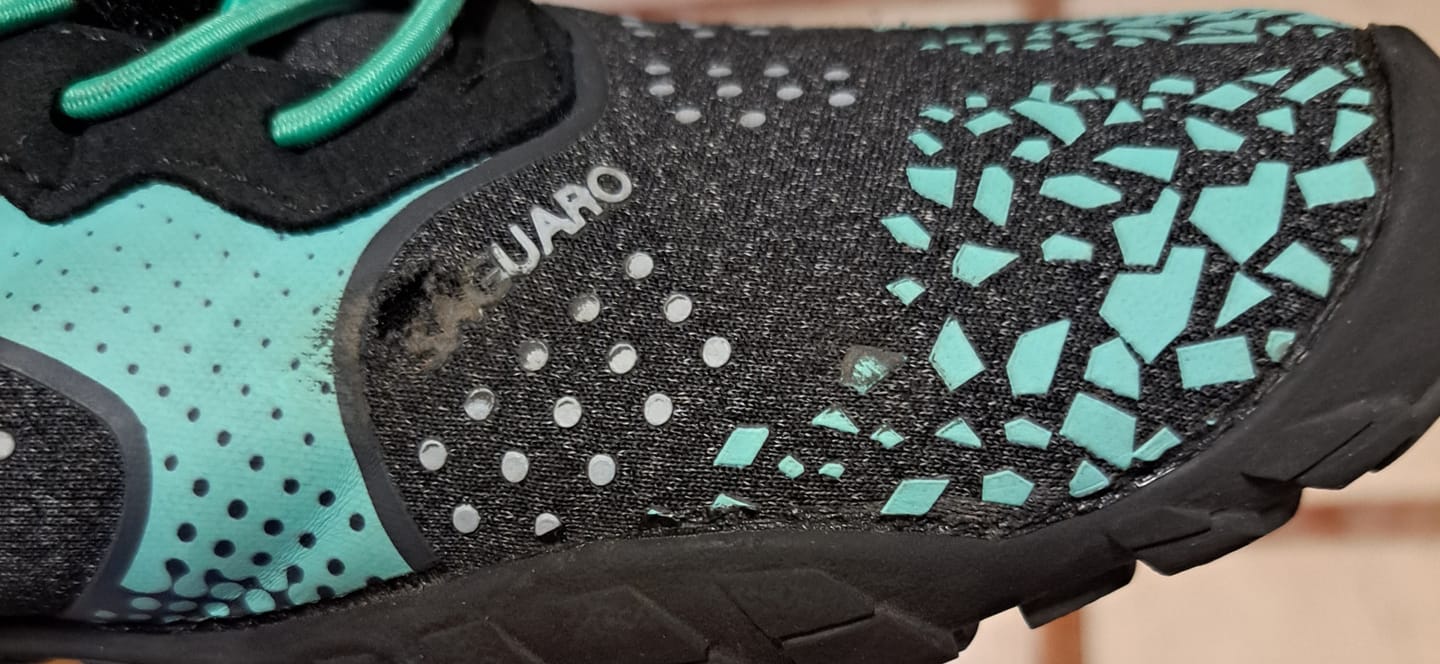 Customer photo review of Niños Fast Ⅰ - Zapatos Barefoot