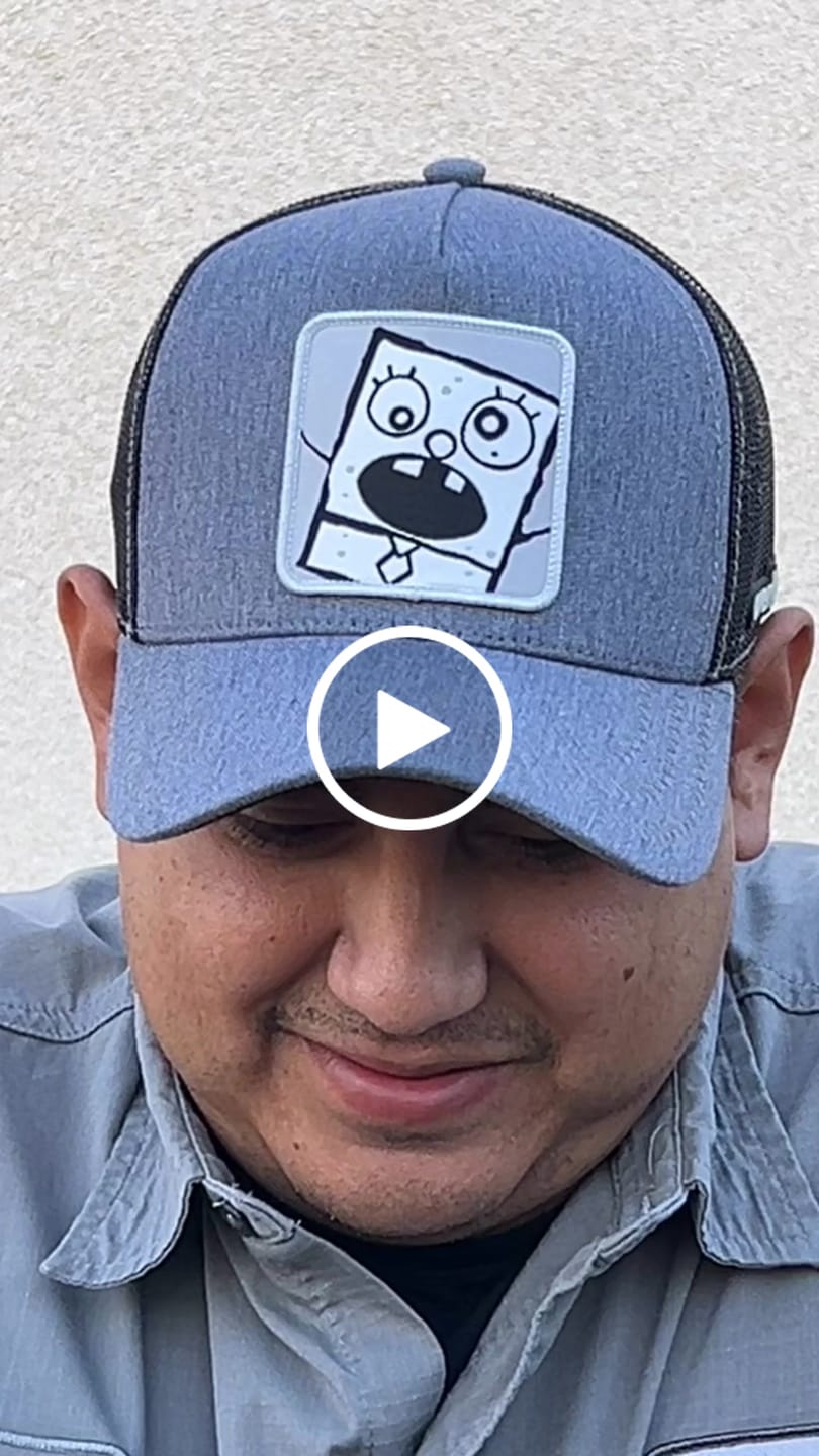 Customer video review of OVERLORD X SpongeBob: DoodleBob Trucker Cap