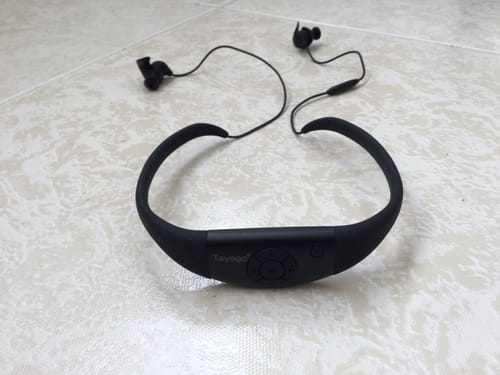 Customer photo review of Tayogo Waterproof Swimming MP3 Player,Bluetooth 5.3 -W18