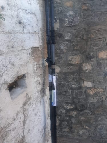 Customer photo review of Corrimano sagomato in ferro 50x14