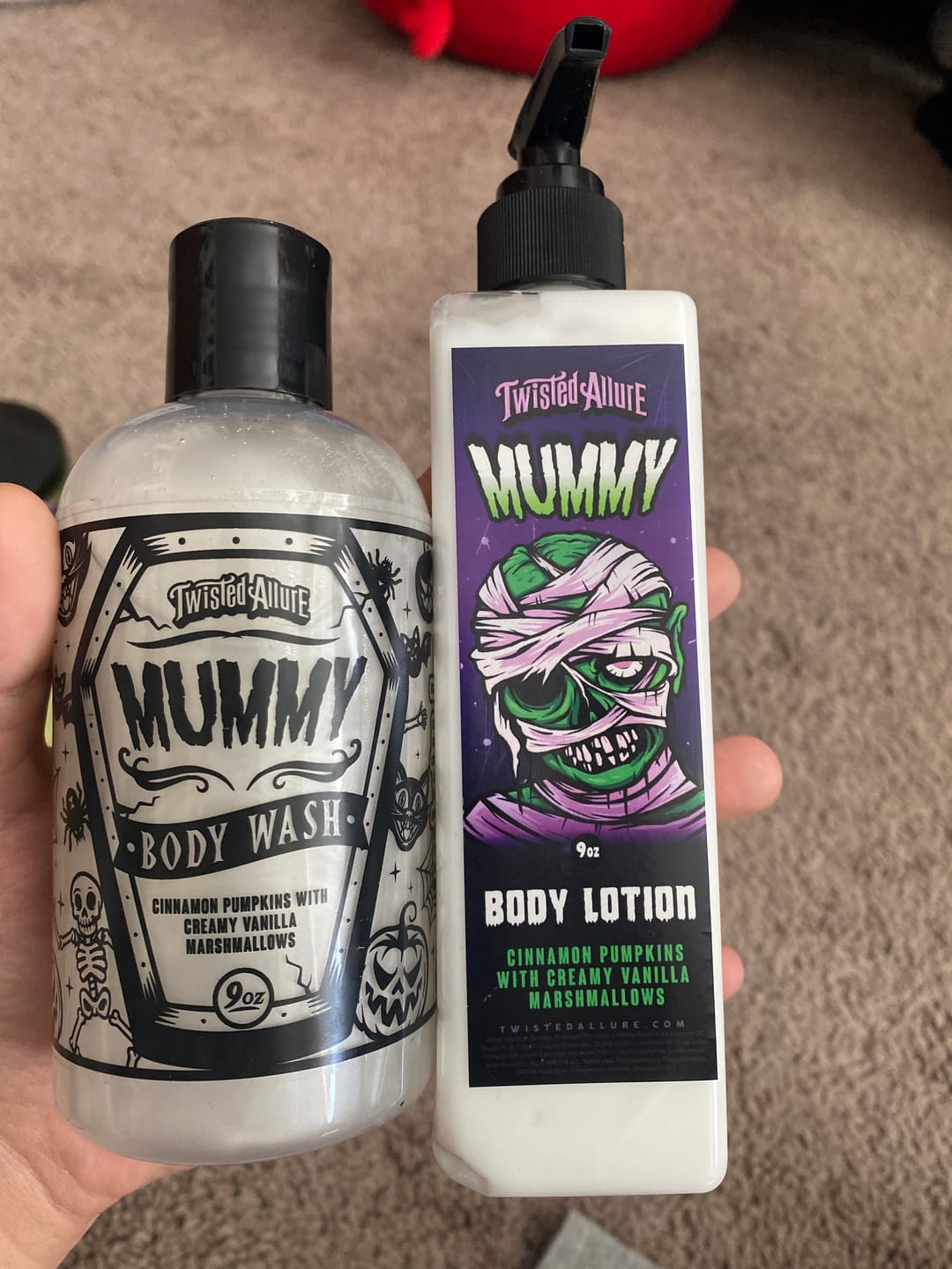 Customer photo review of Mummy Body Wash