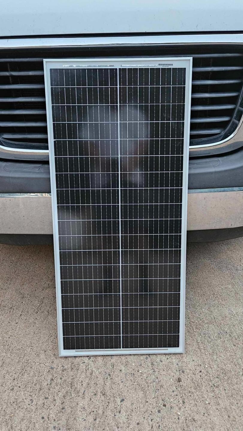 Customer photo review of 100 Watt Monocrystalline Solar Panels for 12V/24V System