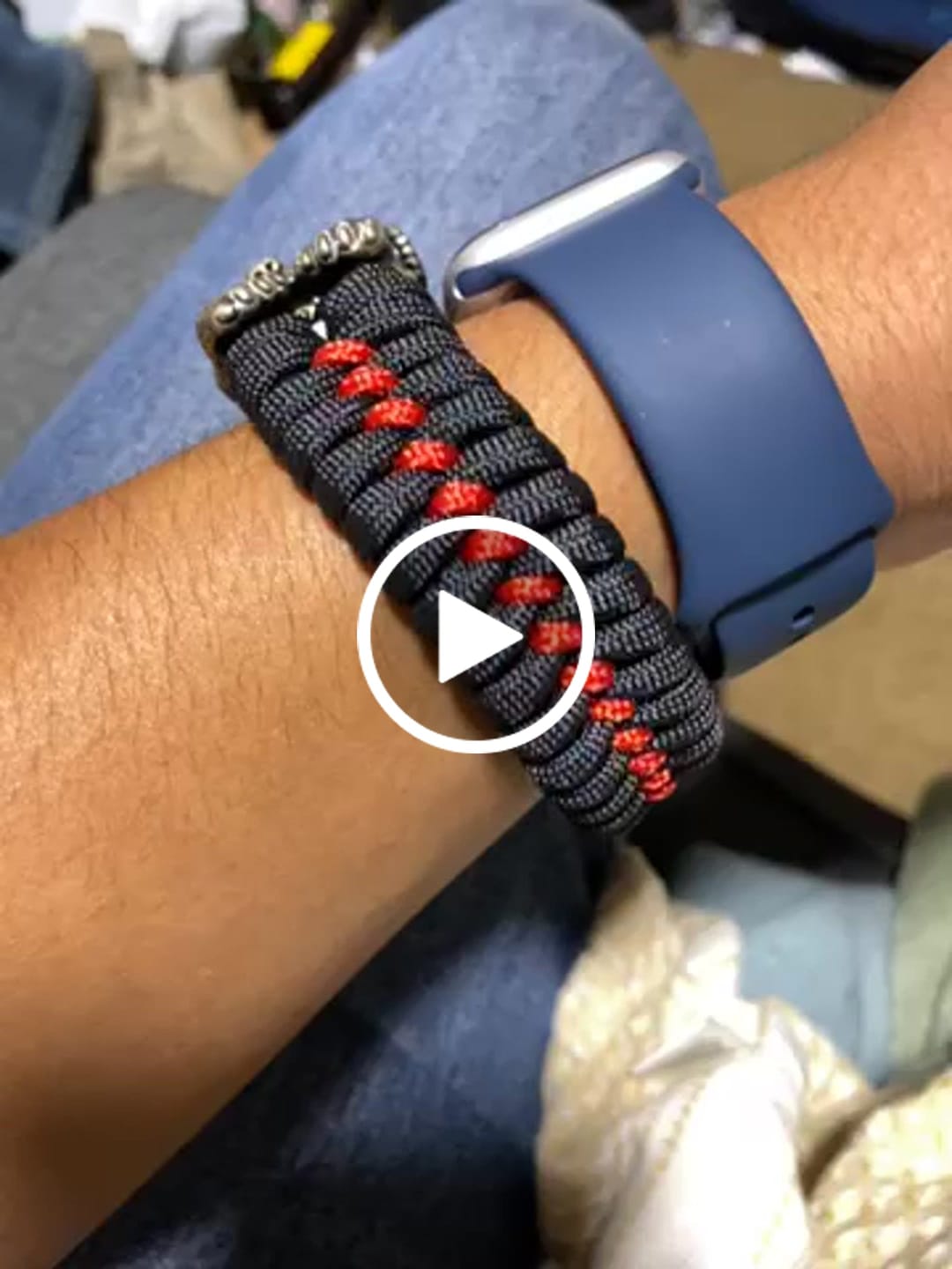 Customer video review of Warrior Wolf Paracord Bracelet
