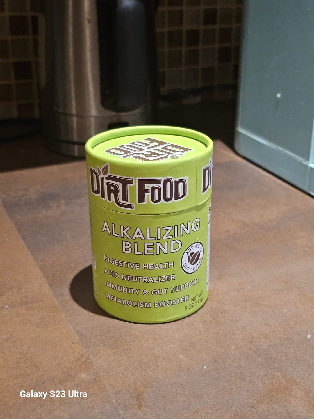 Customer photo review of Alkalizing Dirt (5oz)